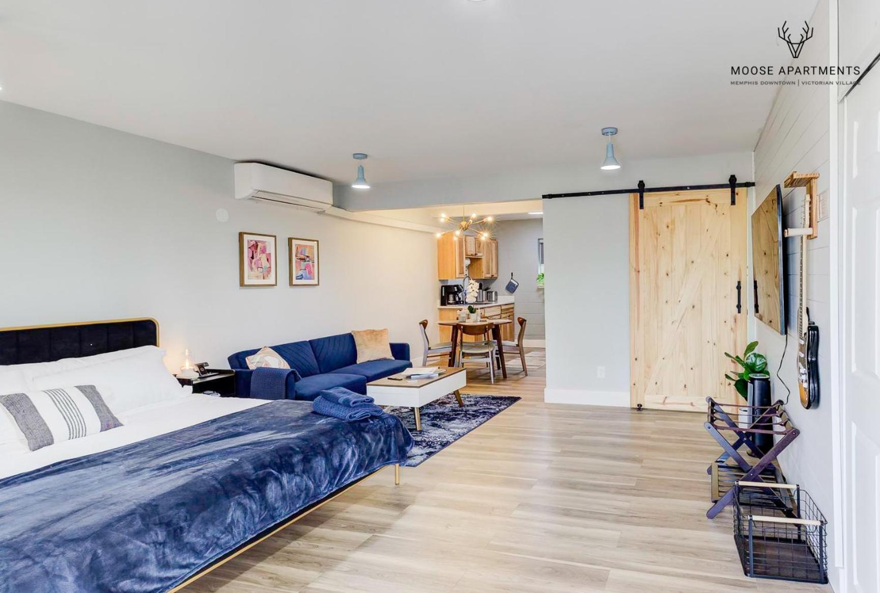 The Moose #9 - Brand New Luxe Modern Loft With Free Parking, King Bed & Fast Wifi Apartman MemphisMemphis  Kültér fotó