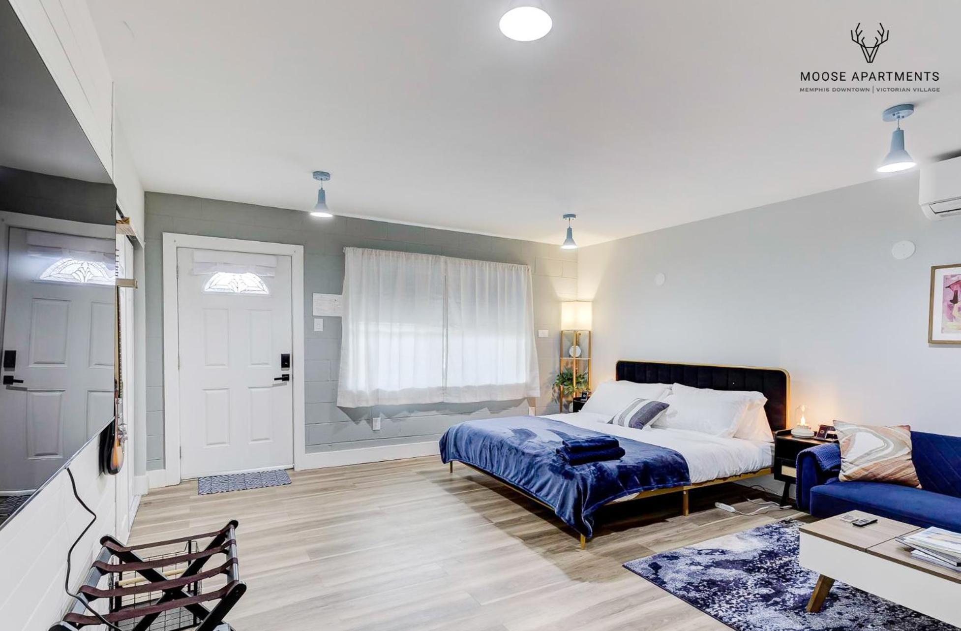 The Moose #9 - Brand New Luxe Modern Loft With Free Parking, King Bed & Fast Wifi Apartman MemphisMemphis  Kültér fotó