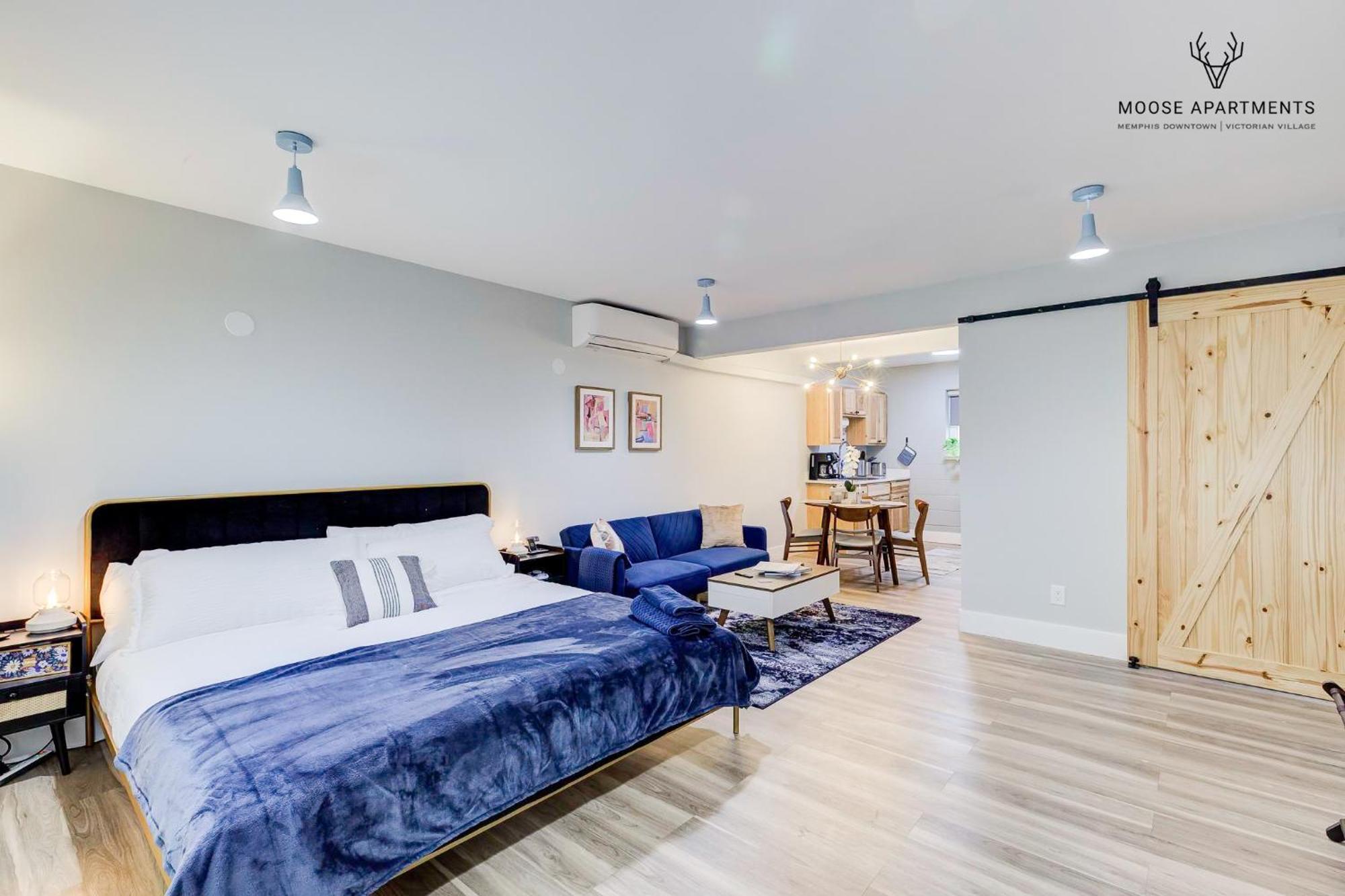 The Moose #9 - Brand New Luxe Modern Loft With Free Parking, King Bed & Fast Wifi Apartman MemphisMemphis  Kültér fotó