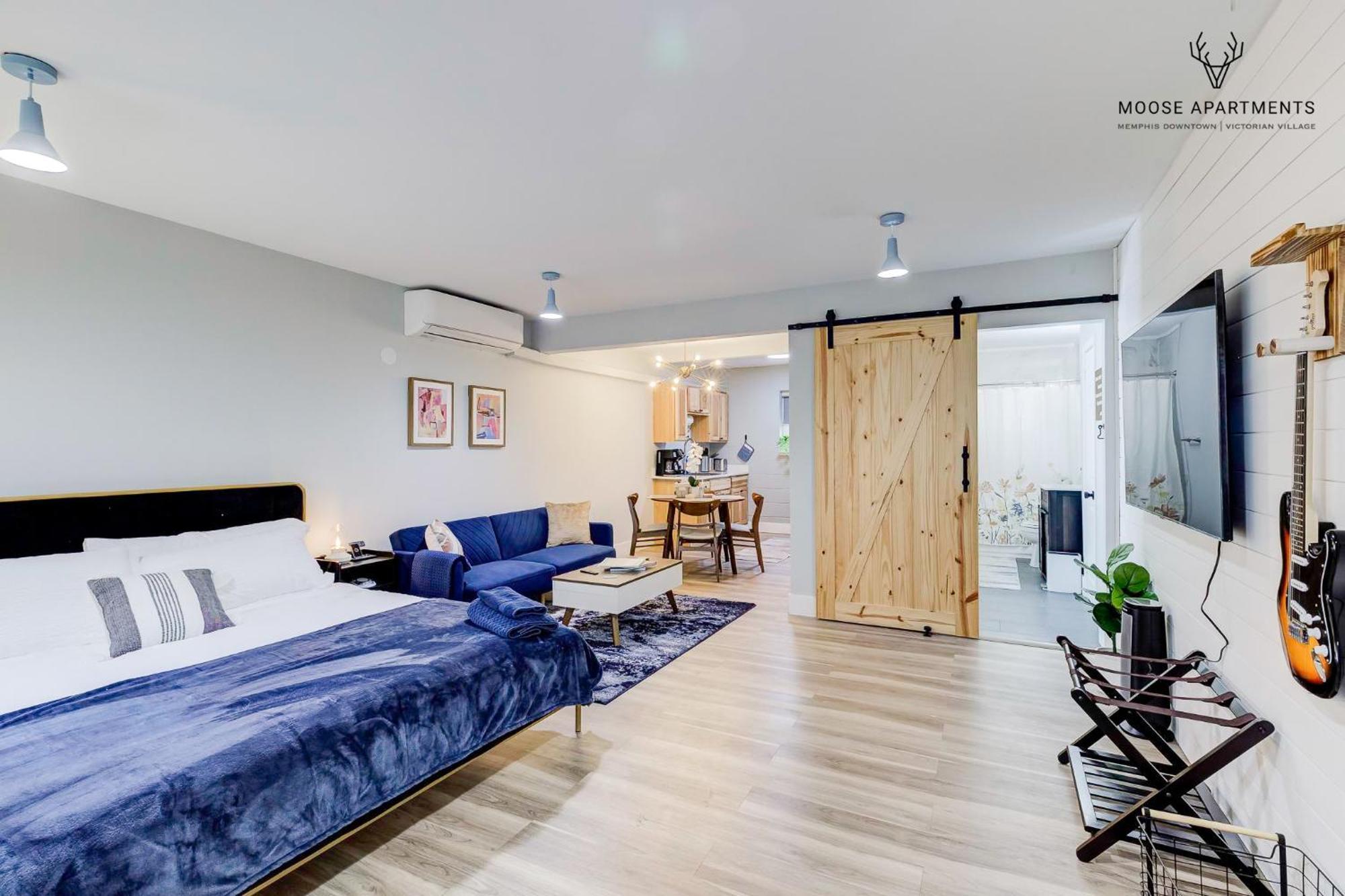 The Moose #9 - Brand New Luxe Modern Loft With Free Parking, King Bed & Fast Wifi Apartman MemphisMemphis  Kültér fotó