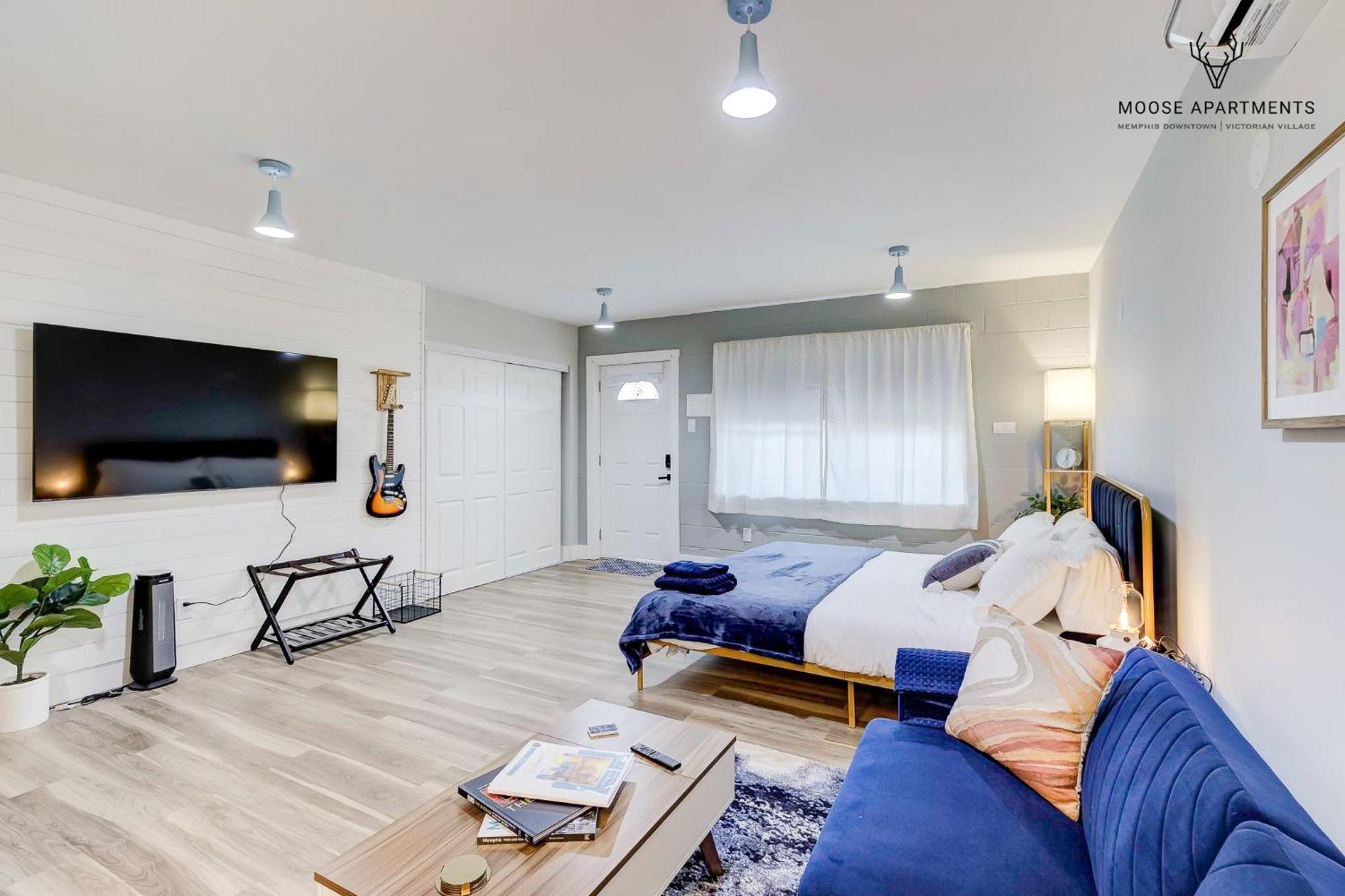 The Moose #9 - Brand New Luxe Modern Loft With Free Parking, King Bed & Fast Wifi Apartman MemphisMemphis  Kültér fotó